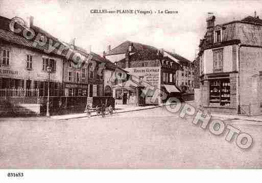 Ville de CELLESSURPLAINE, carte postale ancienne