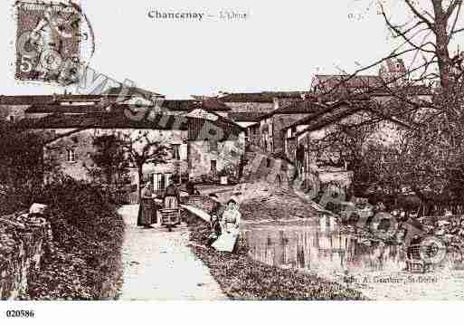 Ville de CHANCENAY, carte postale ancienne