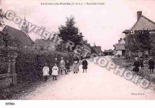 Ville de CROIXDUPERCHE(LA), carte postale ancienne