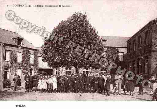 Ville de DOUDEVILLE, carte postale ancienne