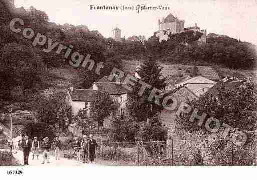 Ville de FRONTENAY, carte postale ancienne