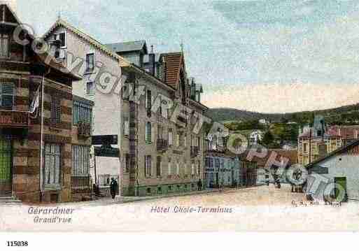 Ville de GERARDMER, carte postale ancienne