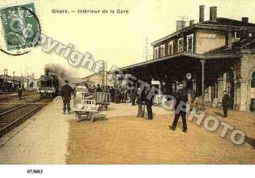 Ville de GIVORS, carte postale ancienne