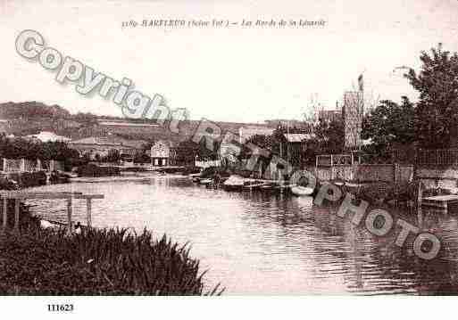 Ville de HARFLEUR, carte postale ancienne