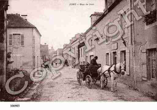 Ville de JORT, carte postale ancienne