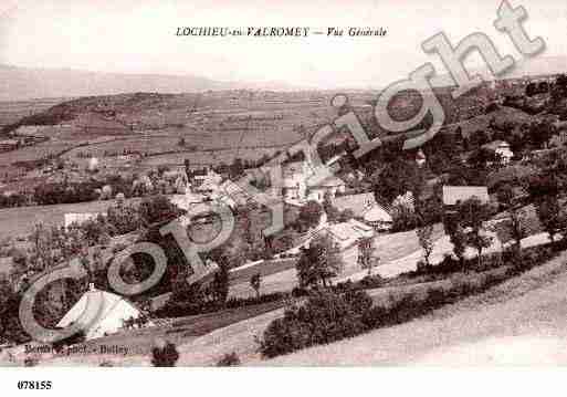 Ville de LOCHIEU, carte postale ancienne