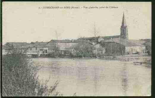 Ville de LONGCHAMPSSURAIRE, carte postale ancienne