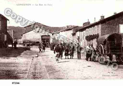 Ville de LONGUYON, carte postale ancienne