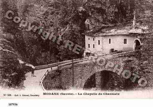 Ville de MODANE, carte postale ancienne