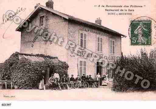 Ville de MONTSURMEURTHE, carte postale ancienne