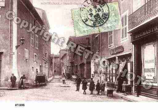 Ville de MONTELIMAR, carte postale ancienne