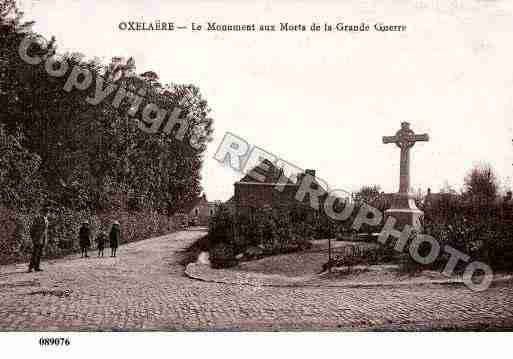 Ville de OXELAERE, carte postale ancienne