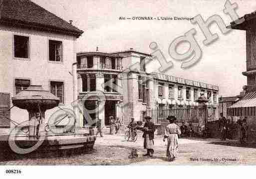 Ville de OYONNAX, carte postale ancienne Ville de OYONNAX, carte postale ancienne