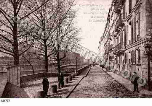 Ville de PARIS4, carte postale ancienne