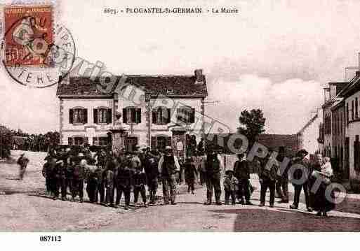 Ville de PLOGASTELSAINTGERMAIN, carte postale ancienne