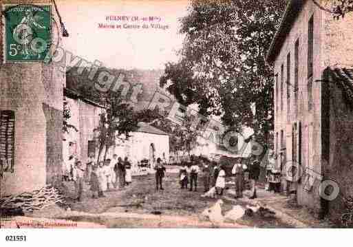 Ville de PULNEY, carte postale ancienne