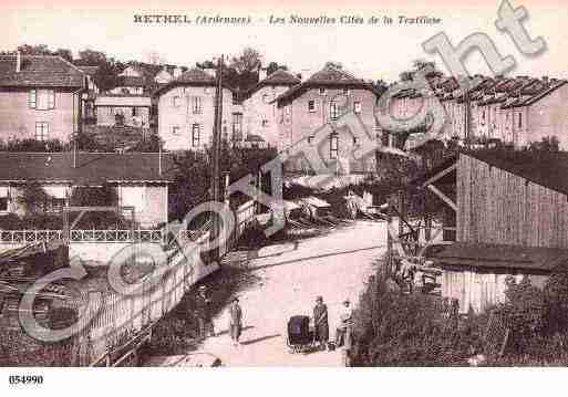 Ville de RETHEL, carte postale ancienne