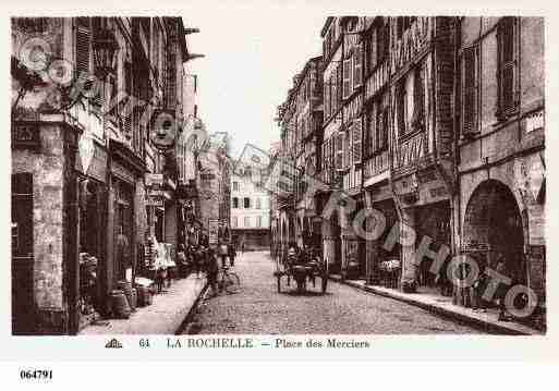 Ville de ROCHELLE(LA), carte postale ancienne