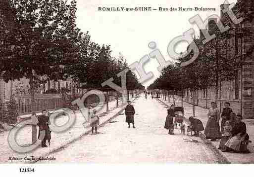 Ville de ROMILLYSURSEINE, carte postale ancienne