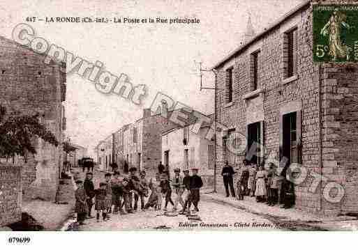 Ville de RONDE(LA), carte postale ancienne