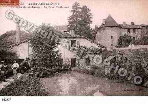 Ville de SAINTAMOUR, carte postale ancienne