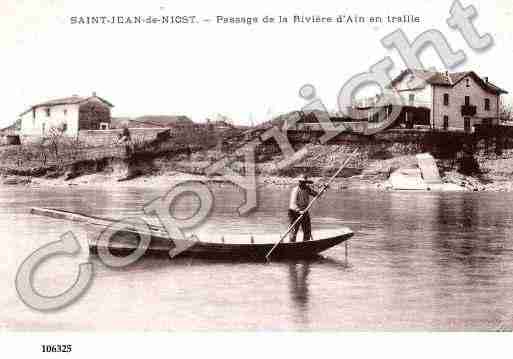 Ville de SAINTJEANDENIOST, carte postale ancienne