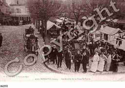 Ville de SOISSONS, carte postale ancienne