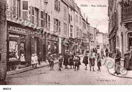 Ville de TOUL, carte postale ancienne