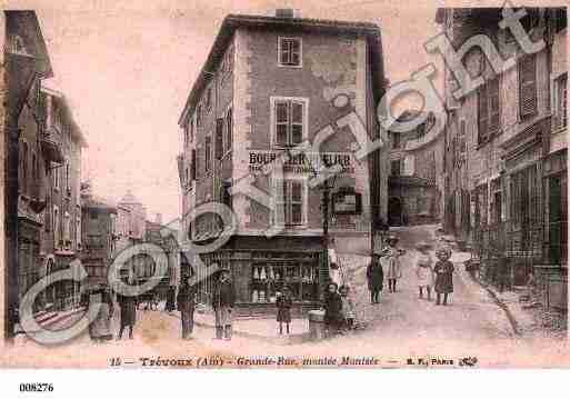 Ville de TREVOUX, carte postale ancienne