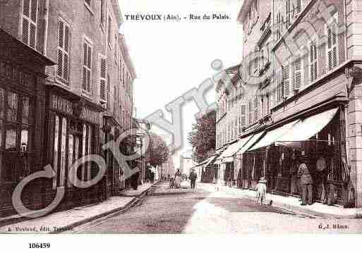 Ville de TREVOUX, carte postale ancienne