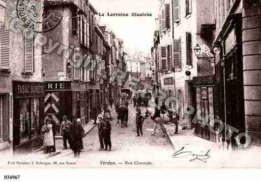 Ville de VERDUN, carte postale ancienne