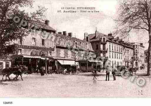 Ville de AURILLAC, carte postale ancienne