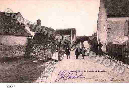 Ville de BLENNES, carte postale ancienne