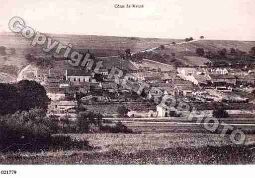 Ville de BONCOURTSURMEUSE, carte postale ancienne