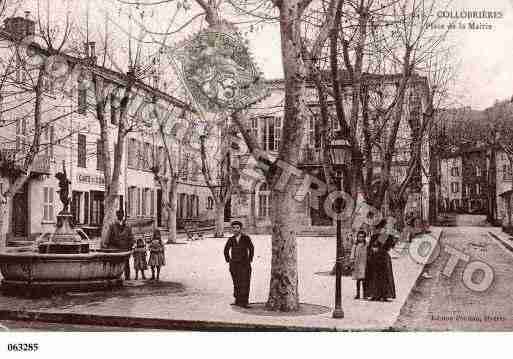 Ville de COLLOBRIERES, carte postale ancienne