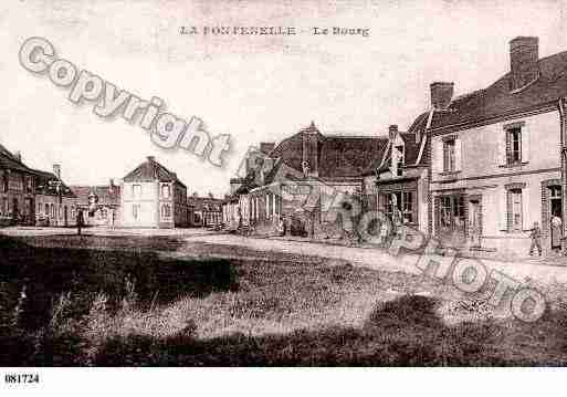 Ville de FONTENELLE(LA), carte postale ancienne