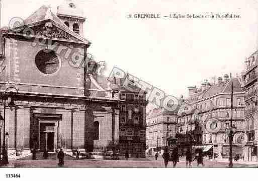 Ville de GRENOBLE, carte postale ancienne