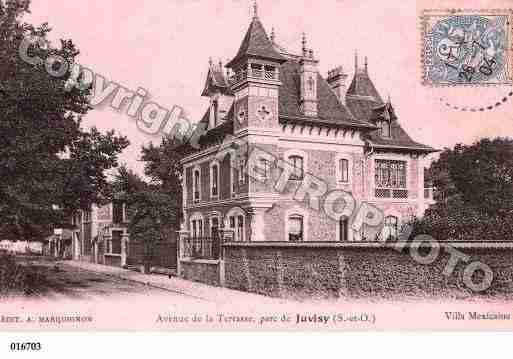 Ville de JUVISYSURORGE, carte postale ancienne