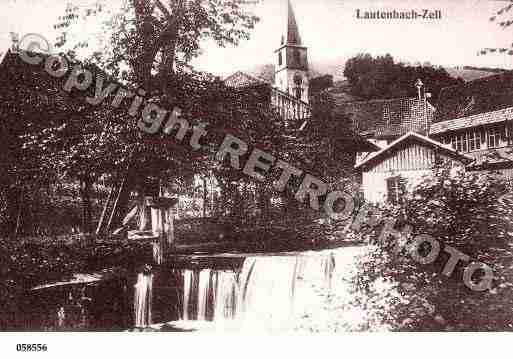 Ville de LAUTENBACHZELL, carte postale ancienne