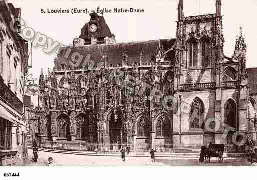 Ville de LOUVIERS, carte postale ancienne