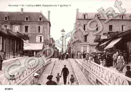 Ville de LUCSURMER, carte postale ancienne