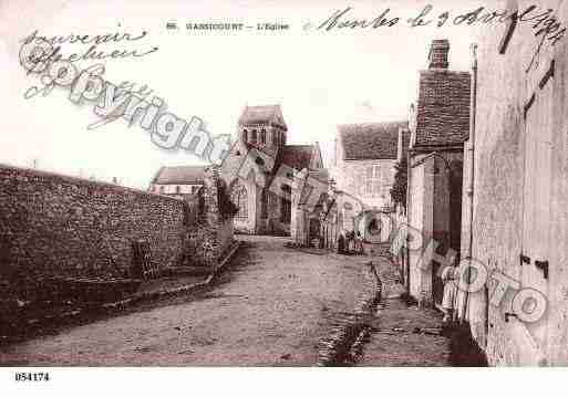 Ville de MANTES, carte postale ancienne