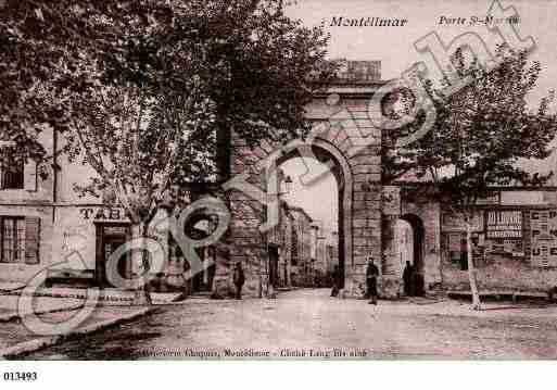 Ville de MONTELIMAR, carte postale ancienne