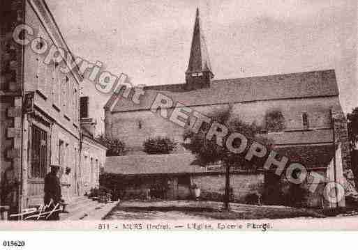 Ville de MURS, carte postale ancienne