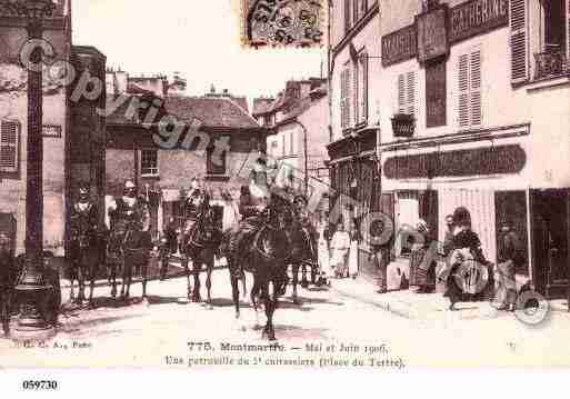 Ville de PARIS18, carte postale ancienne