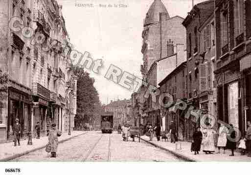 Ville de ROANNE, carte postale ancienne