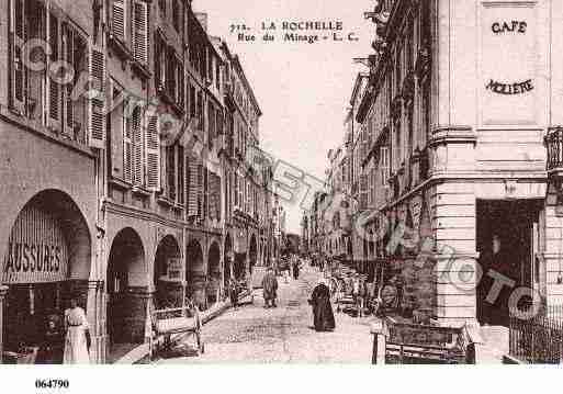 Ville de ROCHELLE(LA), carte postale ancienne