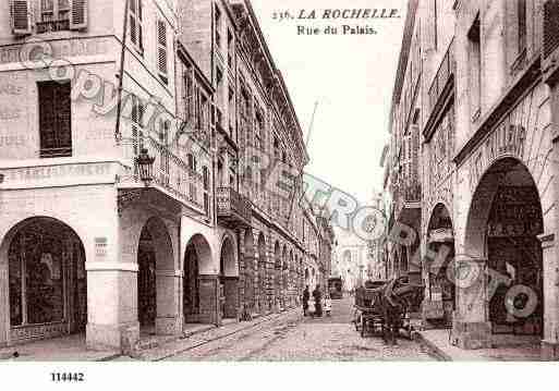 Ville de ROCHELLE(LA), carte postale ancienne