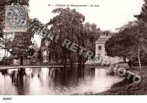 Ville de ROCQUENCOURT, carte postale ancienne