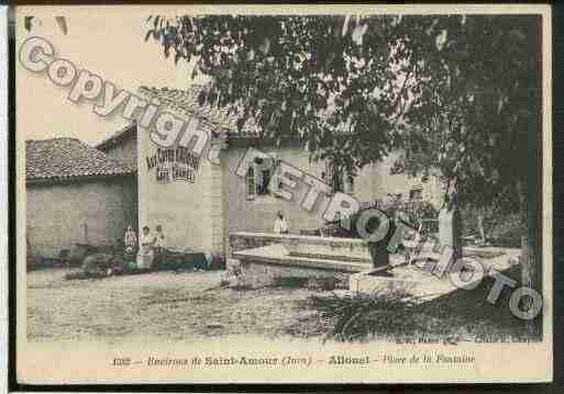 Ville de SAINTAMOUR, carte postale ancienne